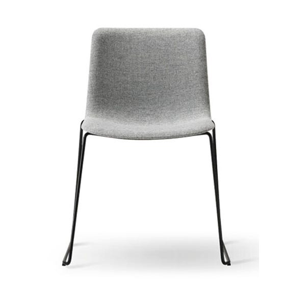 Fredericia Pato Sledge Base Chair - Fully Upholstered