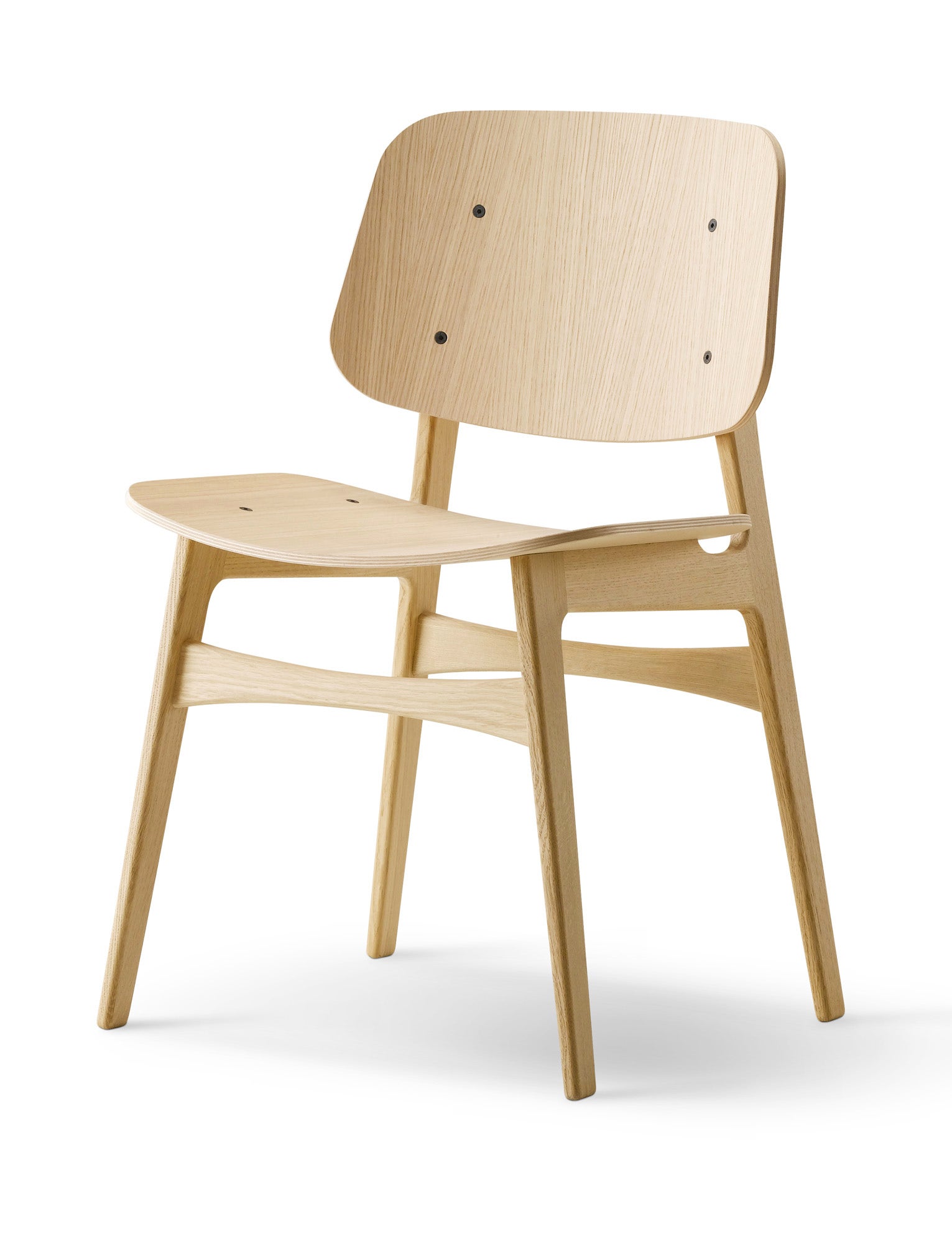 Fredericia Soborg 3050 Wood Base Chair