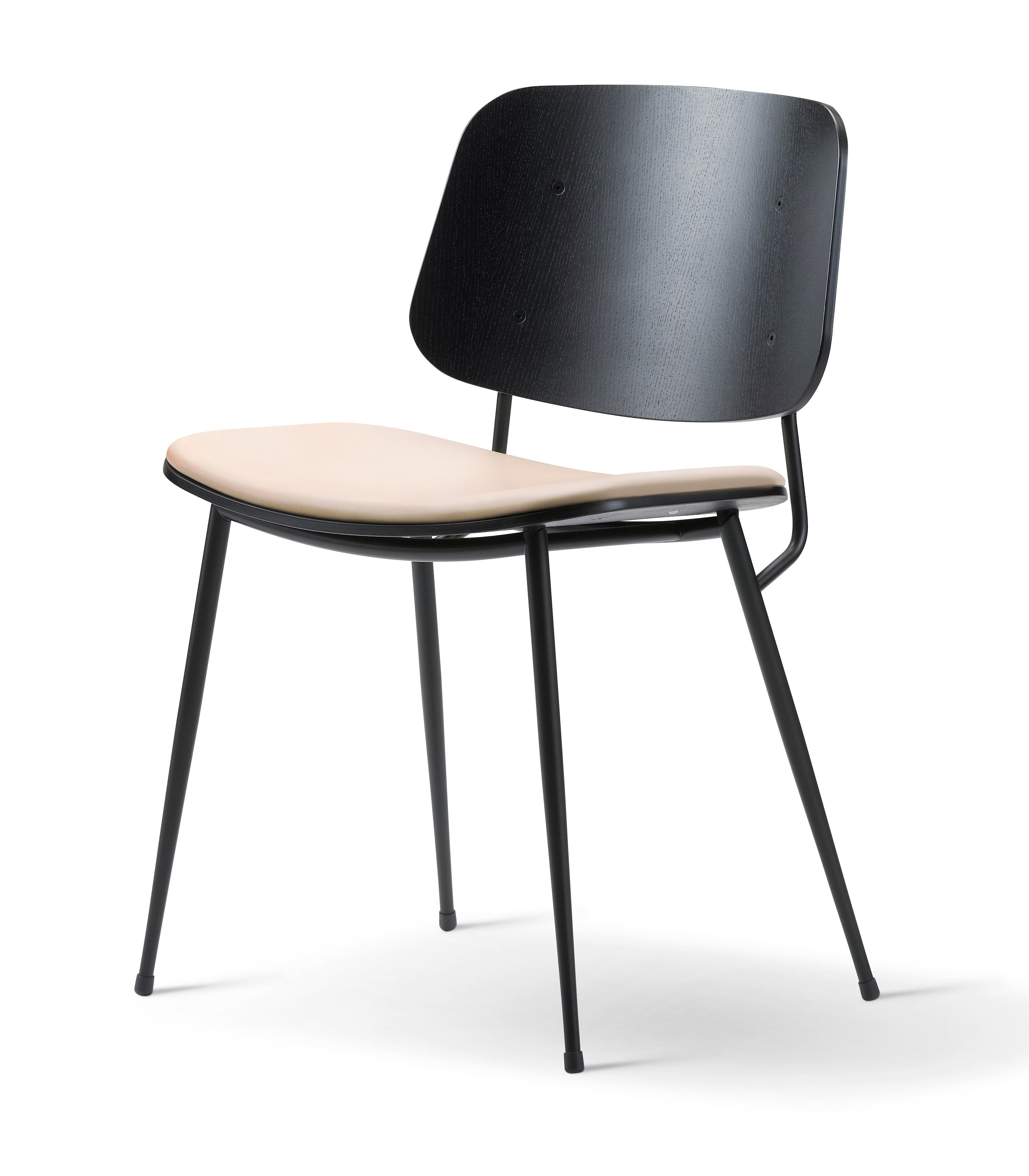 Fredericia Soborg 3061 Metal Base Chair