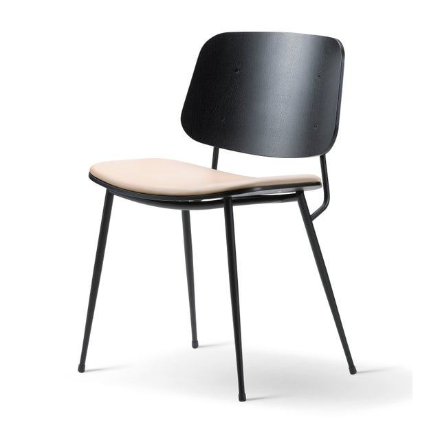 Fredericia Soborg 3061 Metal Base Chair
