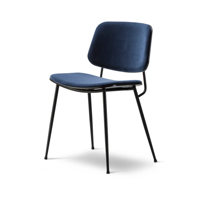 Fredericia Soborg 3062 Metal Base Chair