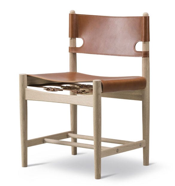 Fredericia Spanish Dining Arm Chair BM 3828