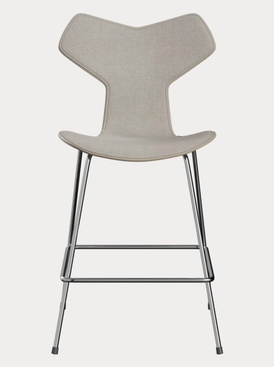 Fritz Hansen Grand Prix™ Counter/Bar Stool - Front Upholstered