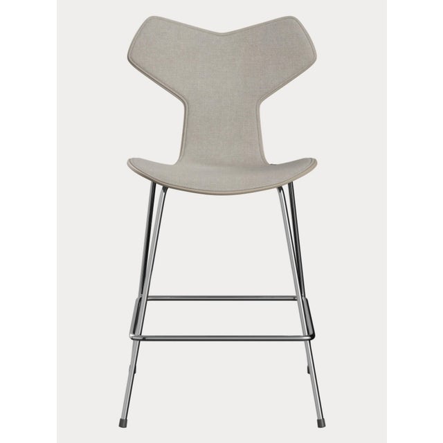 Fritz Hansen Grand Prix™ Counter/Bar Stool - Front Upholstered