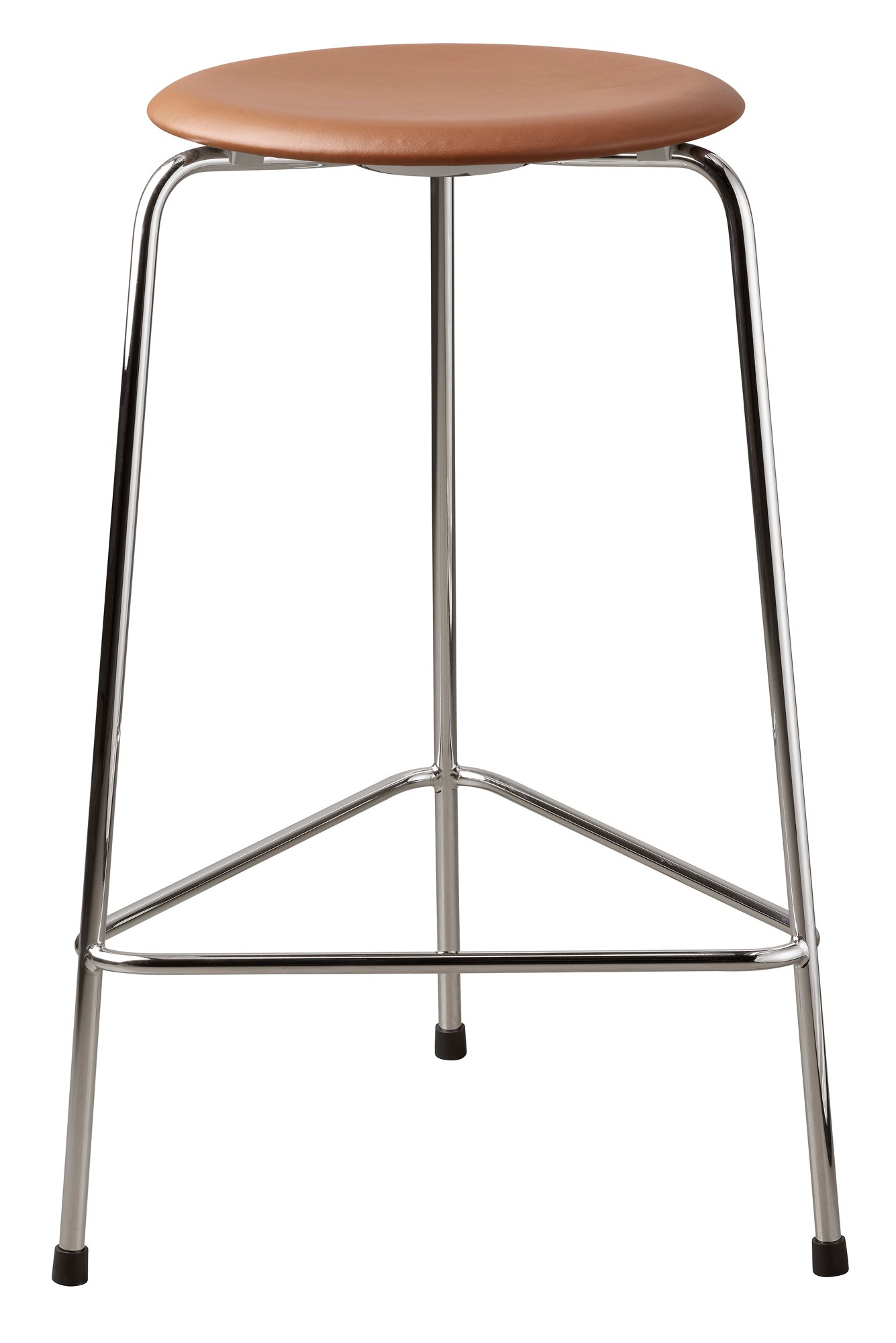 Fritz Hansen High Dot™ 3 Legs Counter Stool - Upholstered