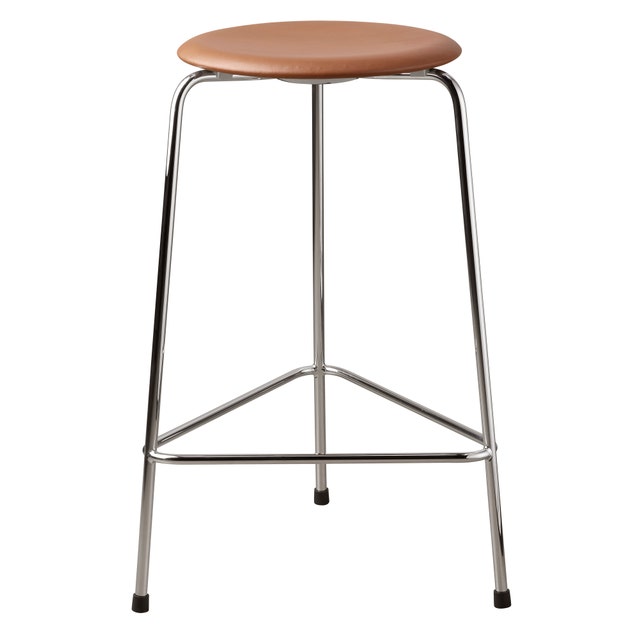 Fritz Hansen High Dot™ 3 Legs Counter Stool - Upholstered