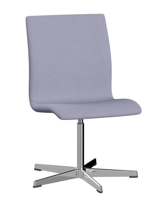 Fritz Hansen Oxford 5-Star Base Low Back Chair