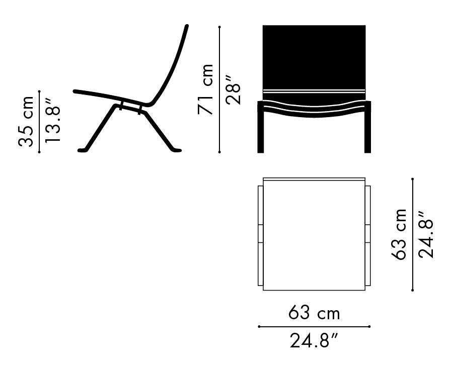 Fritz Hansen PK22 Lounge Chair
