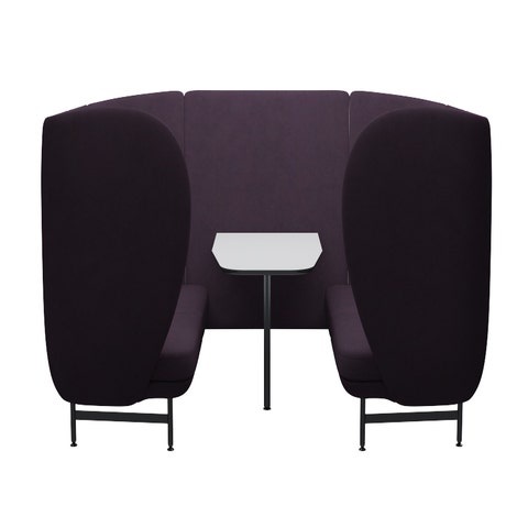 Fritz Hansen Plenum™ Four Seater Cabin Sofa with Table
