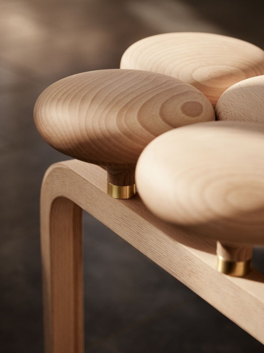 Fritz Hansen Utzon Stool - Thumbnail 5