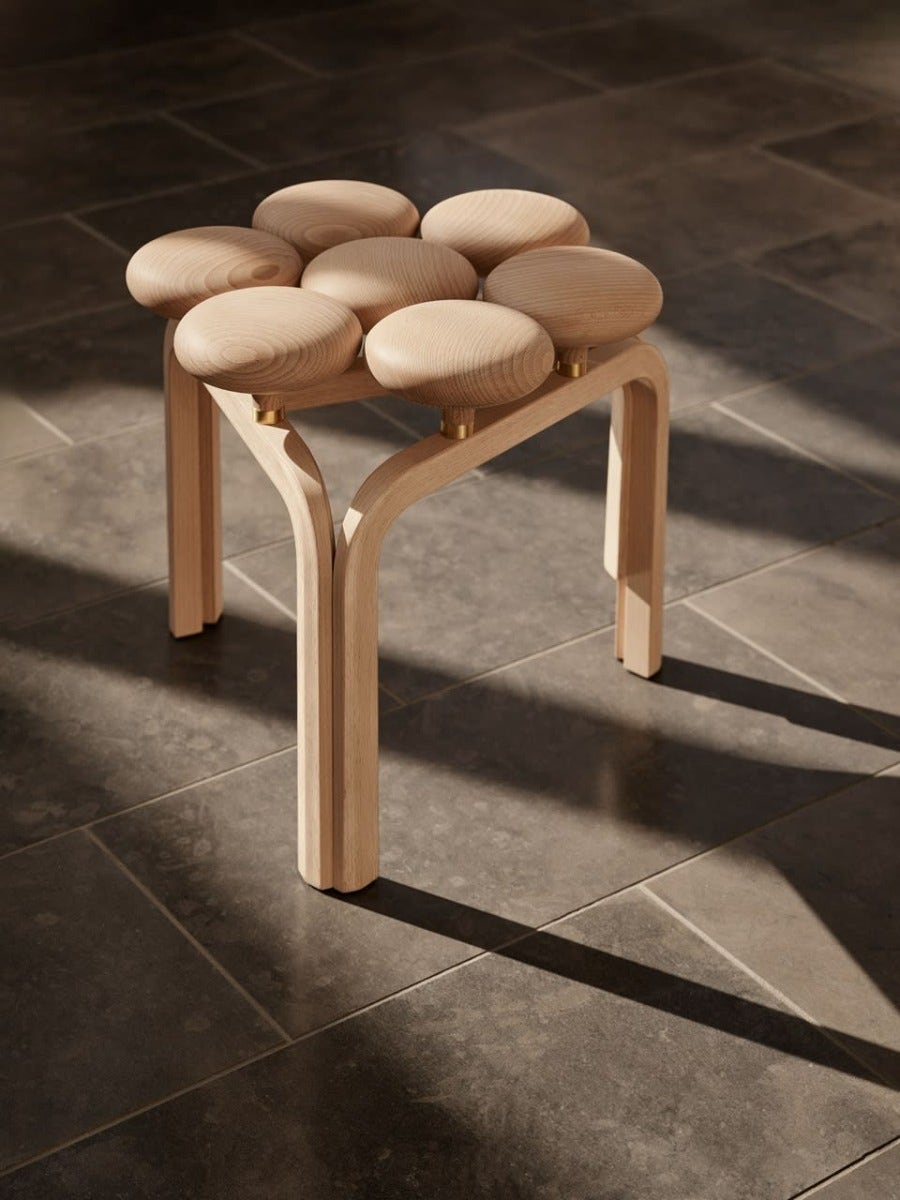 Fritz Hansen Utzon Stool - Thumbnail 2