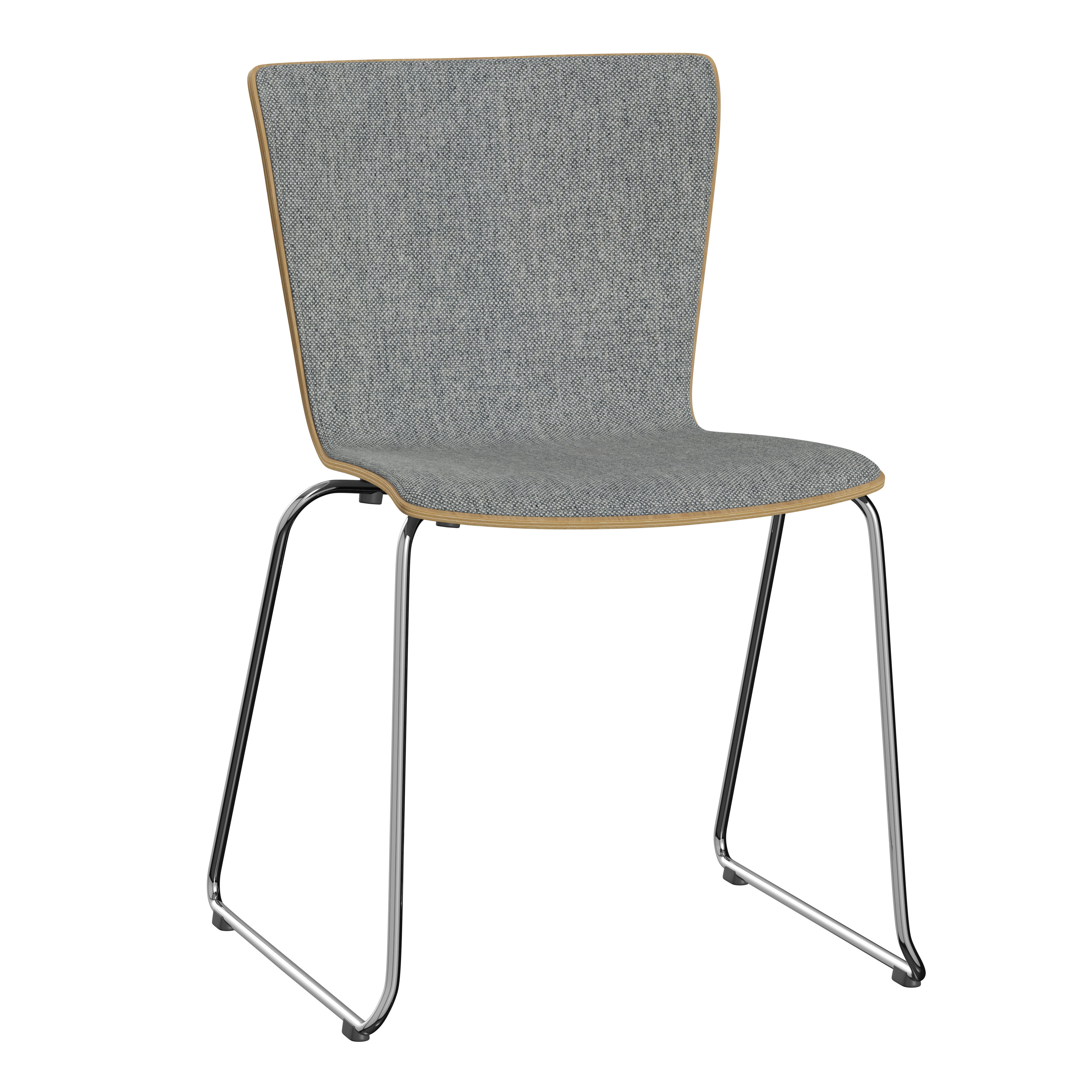 Fritz Hansen Vico Duo Sledge Chair - Front Upholstered