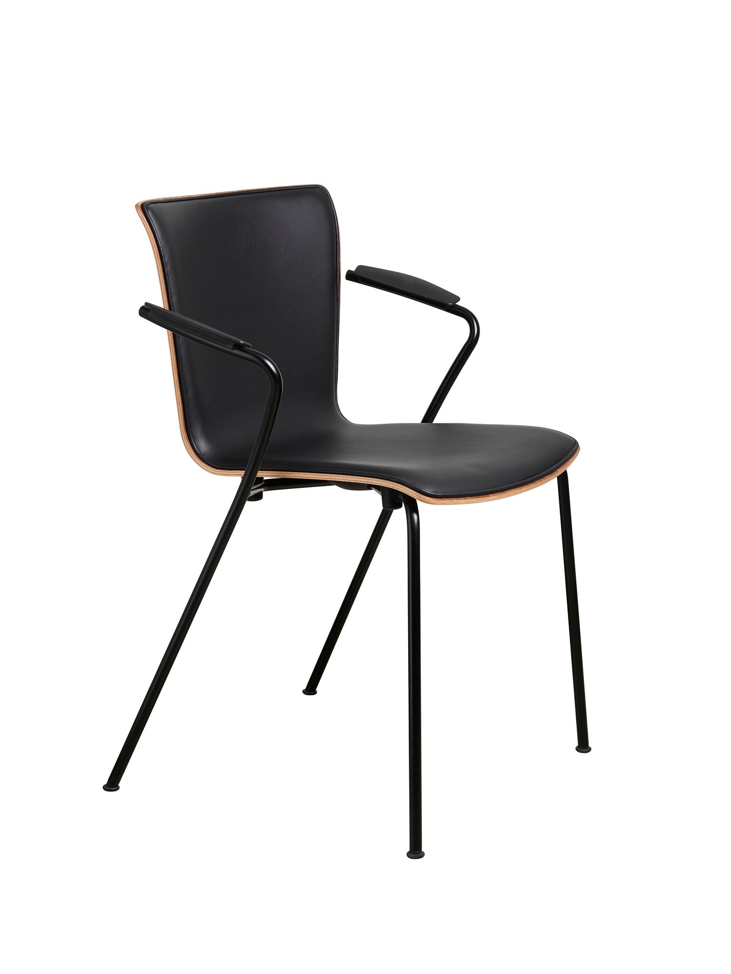 Fritz Hansen Vico Duo Stacking Chair - Front Upholstered