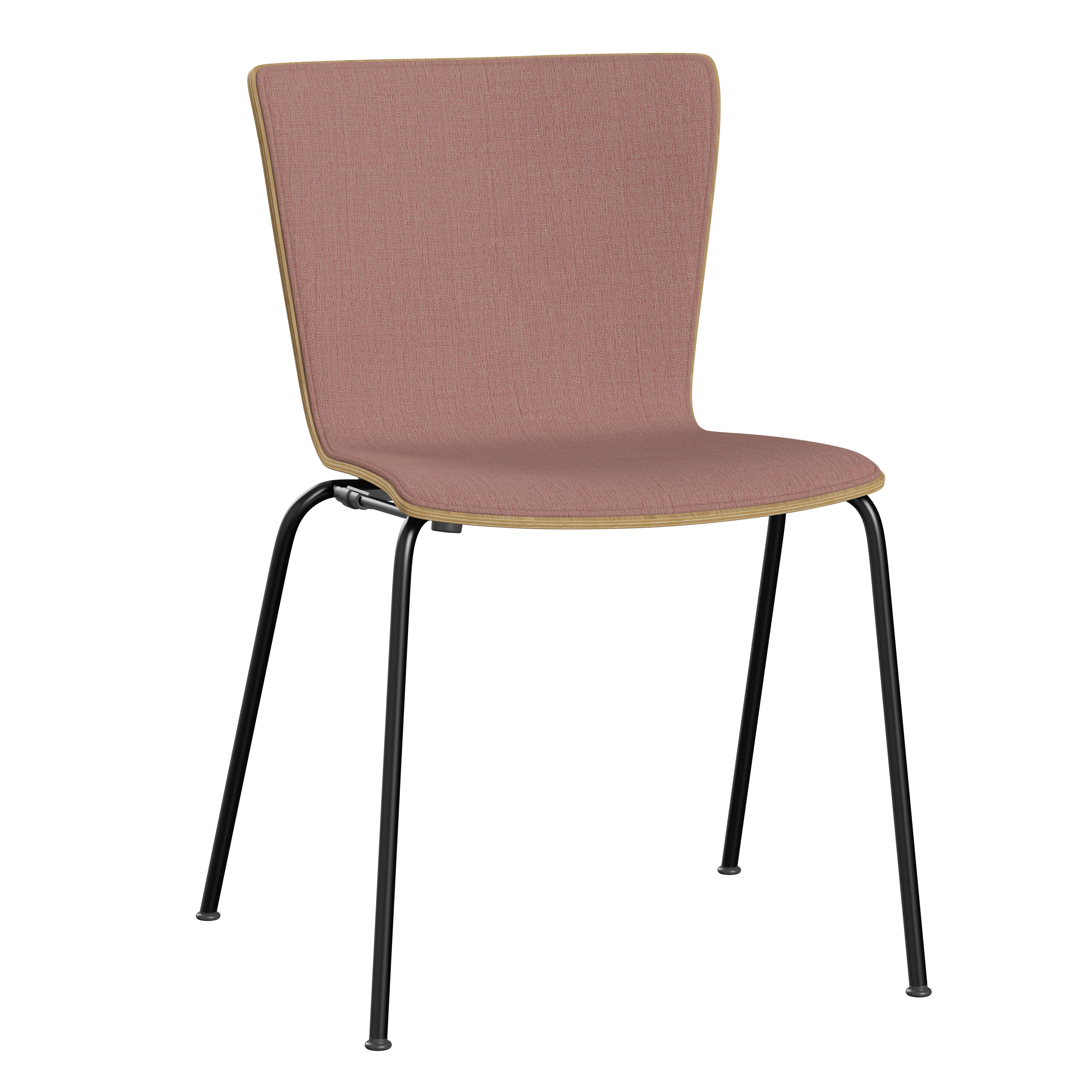 Fritz Hansen Vico Duo Stacking Chair with Welded Linking Device - Fully Upholstered