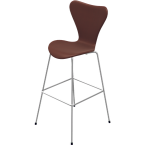Fritz Hansen Series 7™ Bar/Counter Stool - Fully Upholstered