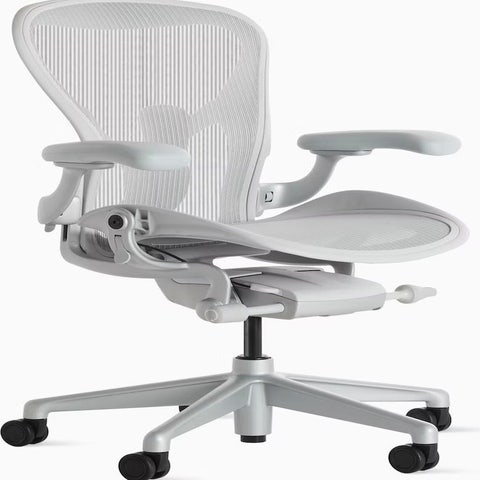 Herman Miller Aeron Medium Fully Loaded Mineral