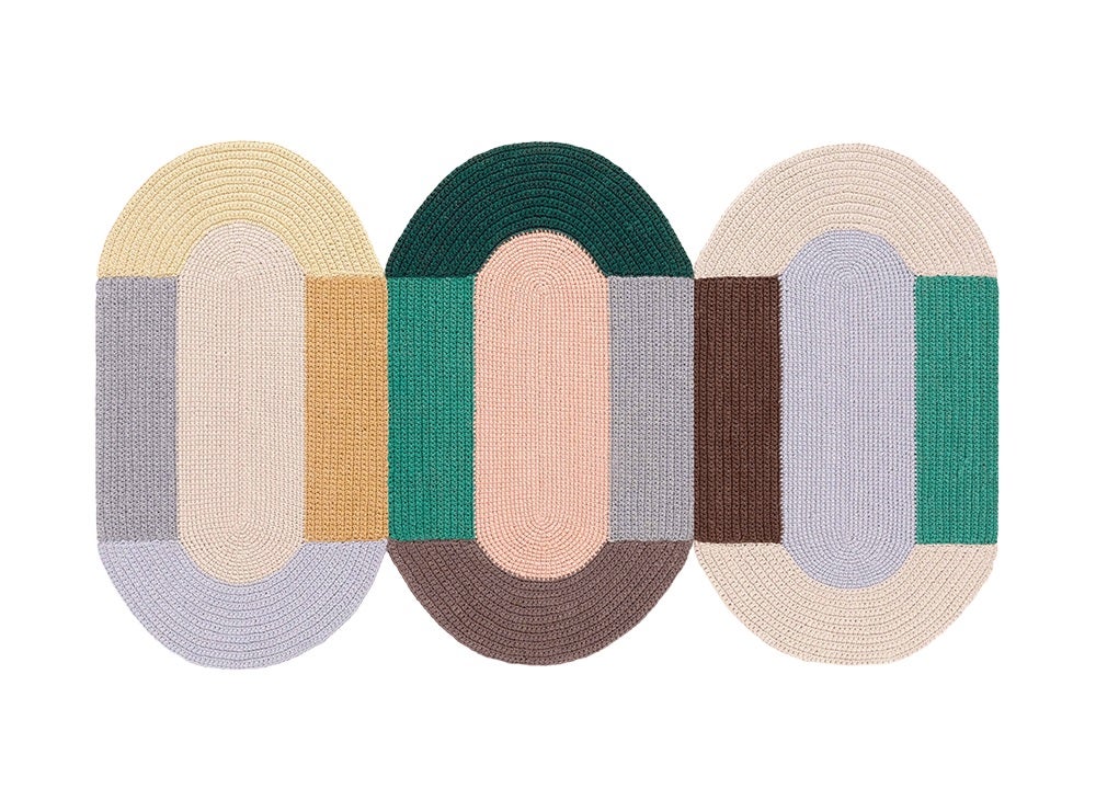 GAN The Crochet Trio Rug
