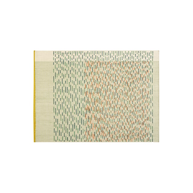 GAN Hand Loom Backstitch Busy Rug