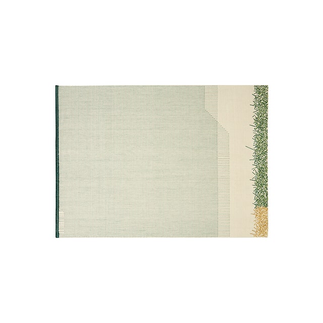 GAN Hand Loom Backstitch Calm Rug
