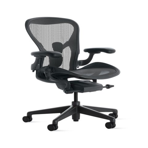 Herman Miller Aeron Large Fully Loaded Graphite 
