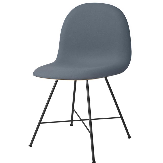 GUBI 3D Center Base Dining Chair - Front Upholstered
