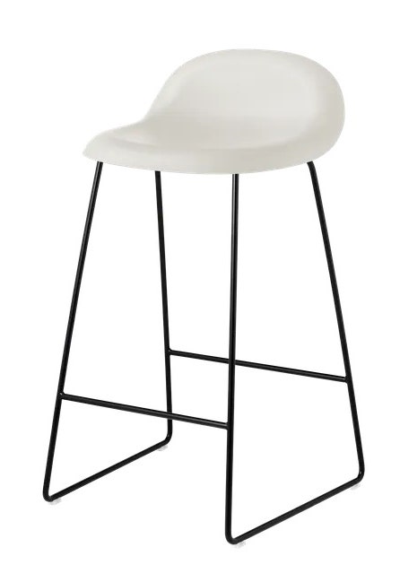 GUBI 3D Outdoor Sledge Base Counter Stool