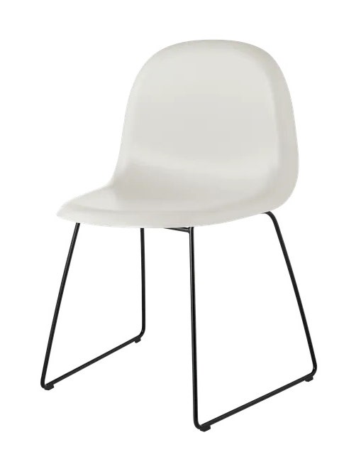 GUBI 3D Outdoor Sledge Base Dining Chair