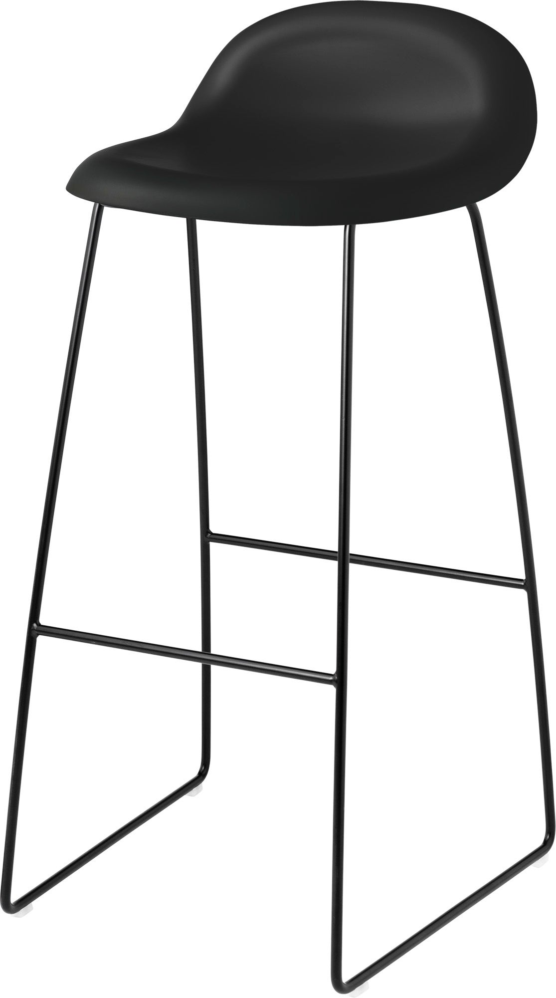 GUBI 3D Sledge Base Bar Stool
