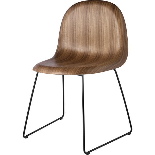 GUBI 3D Sledge Base Dining Chair