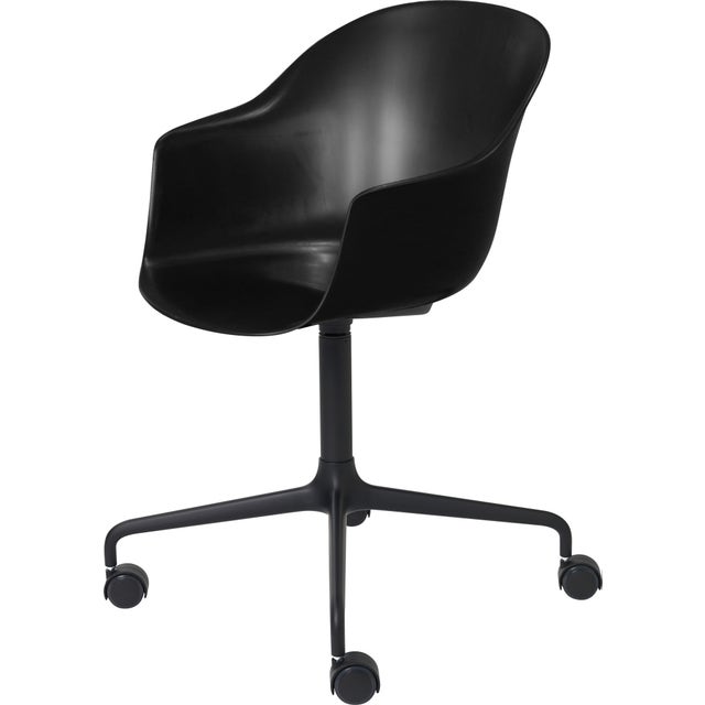 GUBI Bat 4-Star Base Meeting Chair with Castors