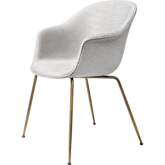 GUBI Bat Conic Base Dining Chair - Fully Upholstered
