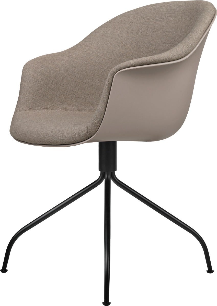 GUBI Bat Swivel Base Meeting Chair - Front Upholstered