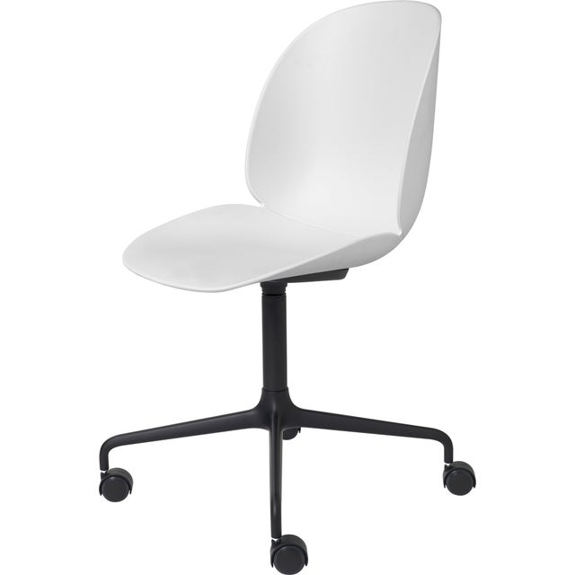 GUBI Beetle 4-Star Base Meeting Chair with Castors