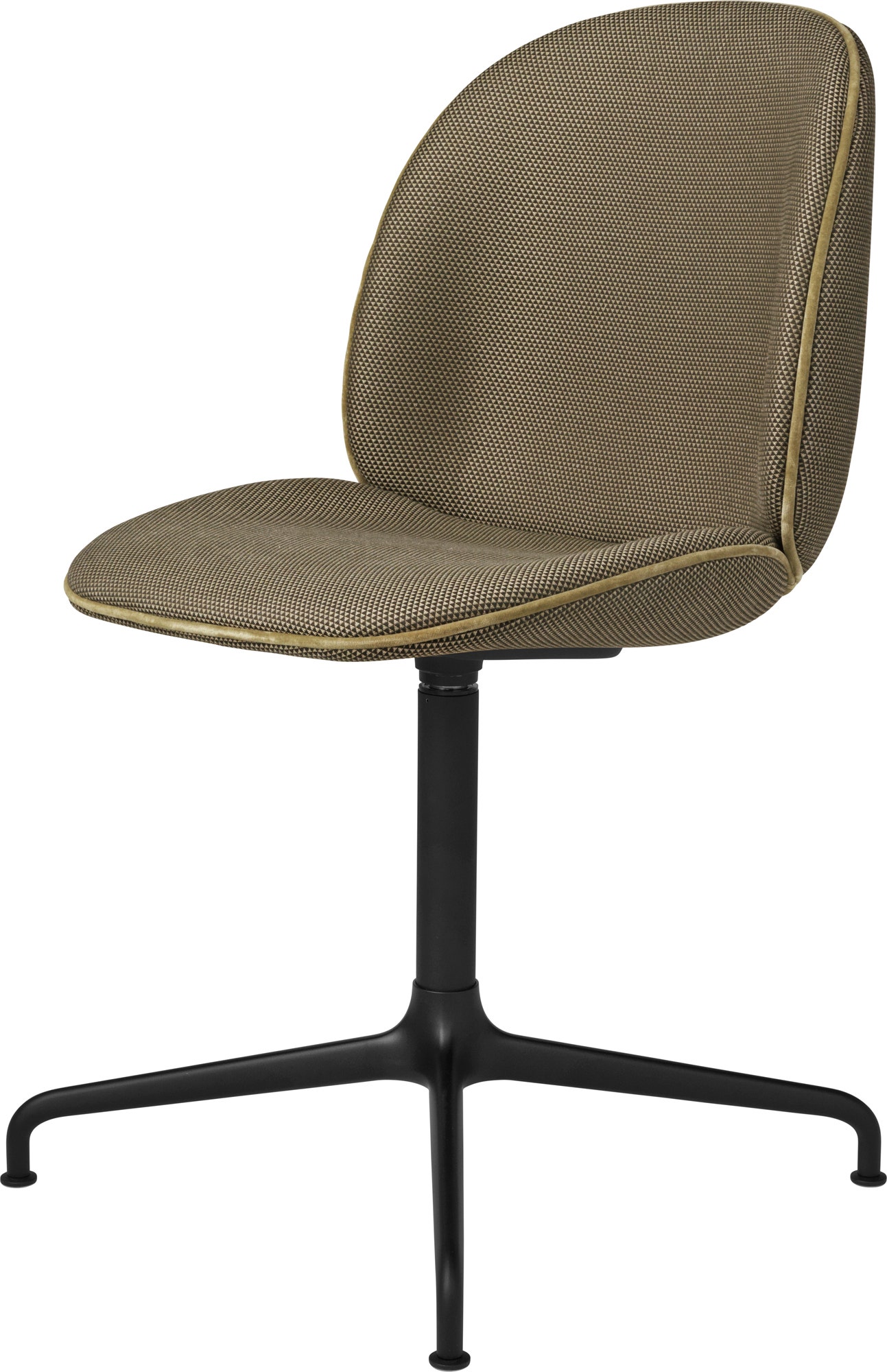 GUBI Beetle 4-Star Swivel Base Meeting Chair - Fully Upholstered