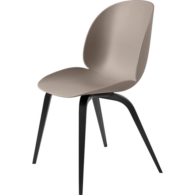 GUBI Beetle Wood Base Dining Chair