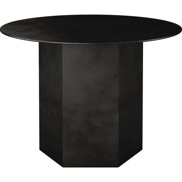 GUBI Epic Steel Round Coffee Table