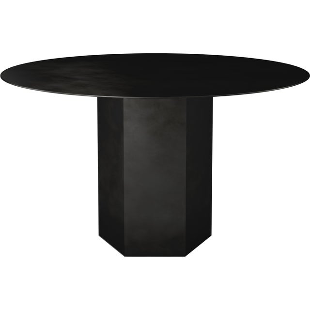 GUBI Epic Steel Round Dining Table