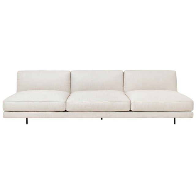 GUBI Flaneur Modular Sofa - 3 Seater without Armrests