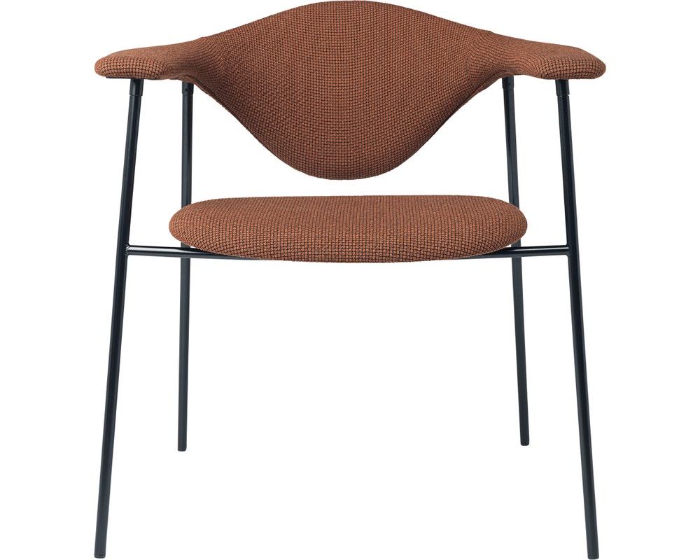 GUBI Masculo Leg Dining Chair Fully Upholstered - Main Image