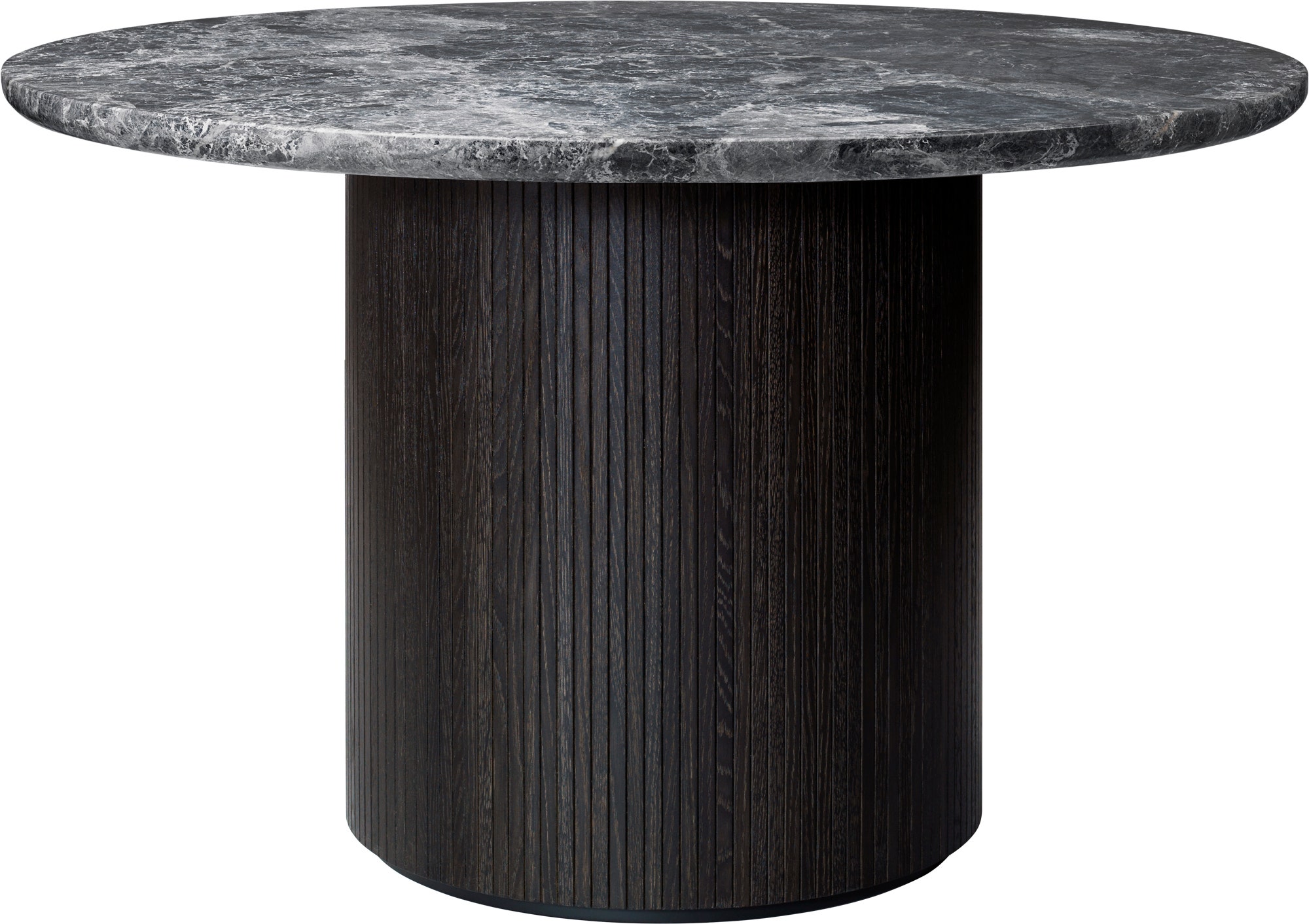 GUBI Moon Round Dining Table - Marble Top