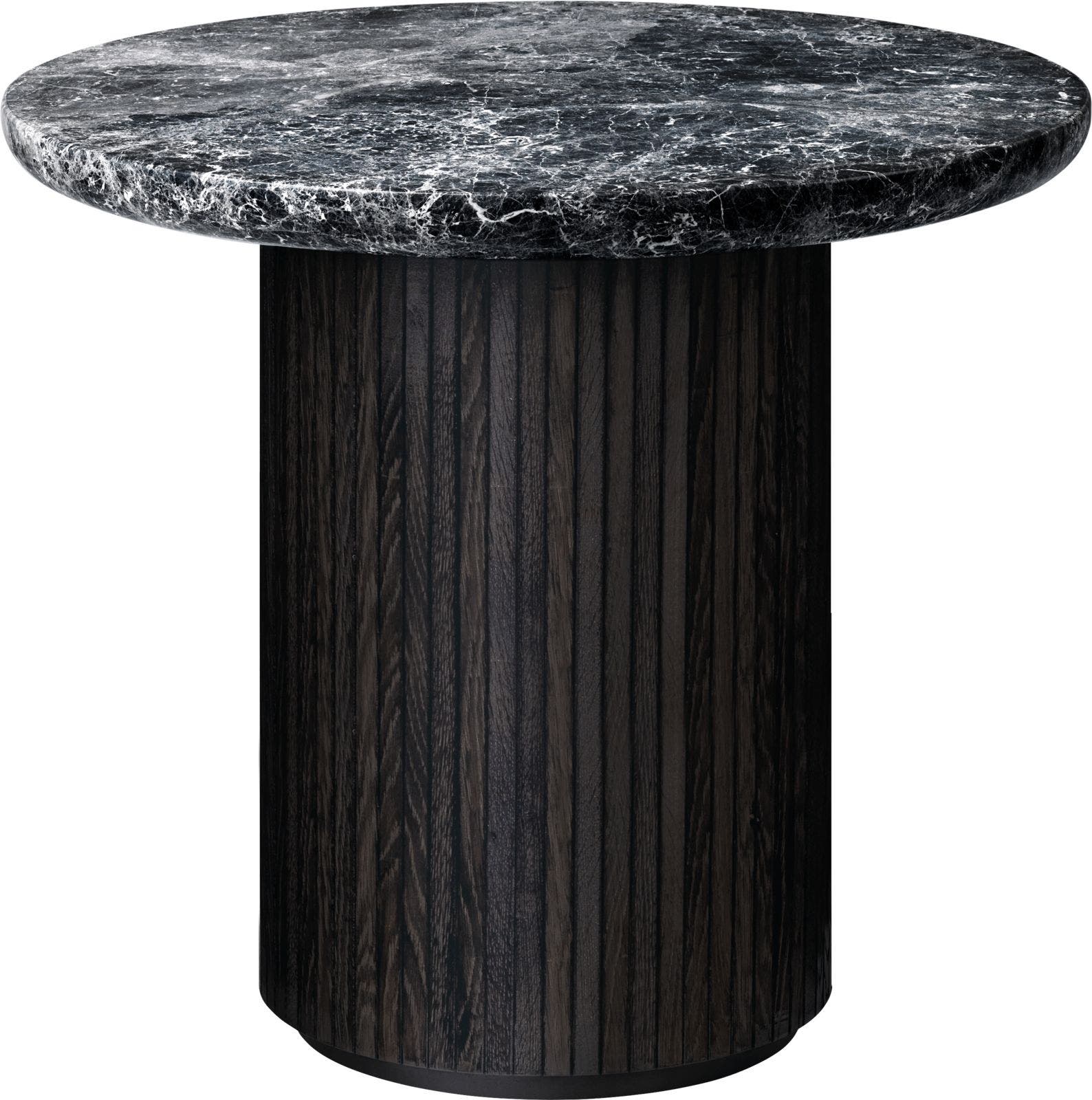 GUBI Moon Round Lounge Table - Marble Top