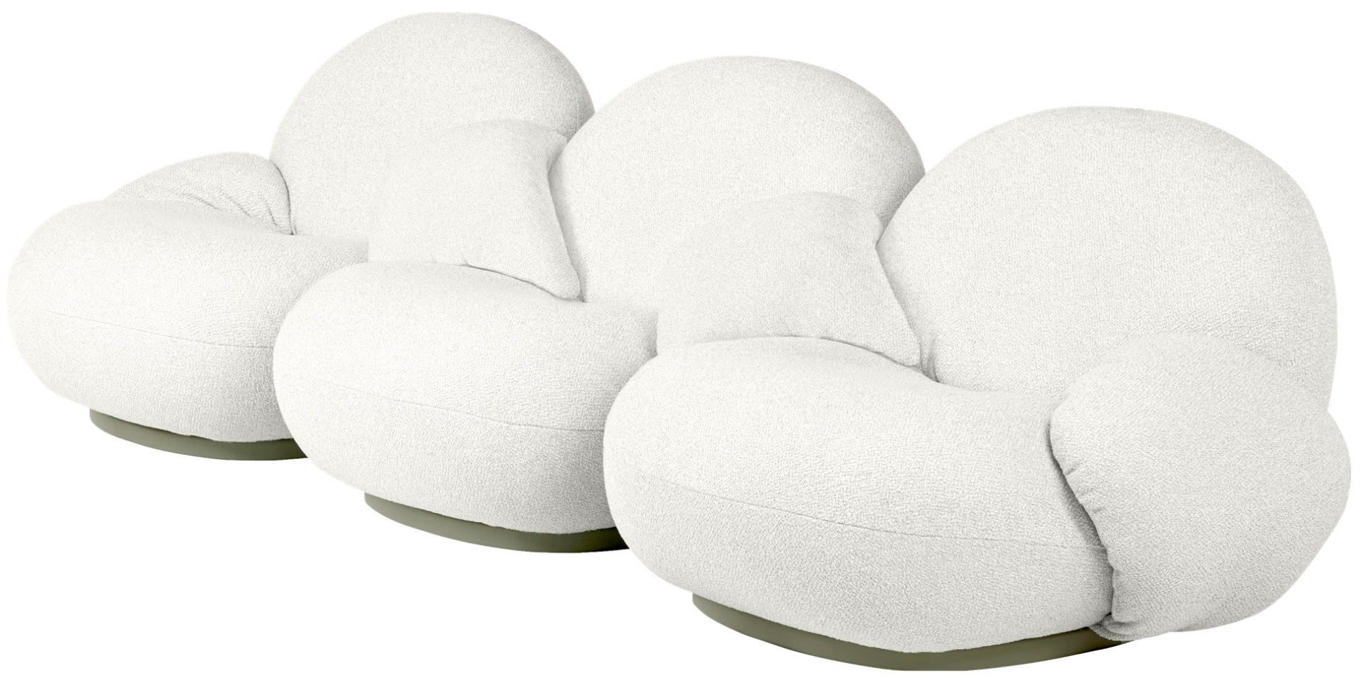 GUBI Pacha Outdoor 3 Seater Sofa - Fully Upholstered