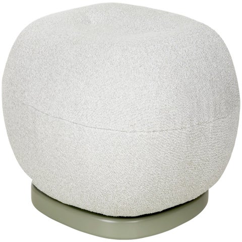 GUBI Pacha Outdoor Swivel Ottoman - Fully Upholstered