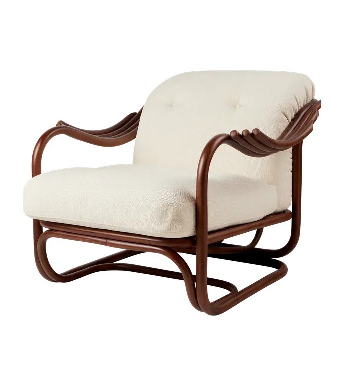 GUBI Poltrona Tria Lounge Chair - Fully Upholstered