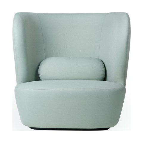 GUBI Stay High Back Lounge Chair - Fully Upholstered