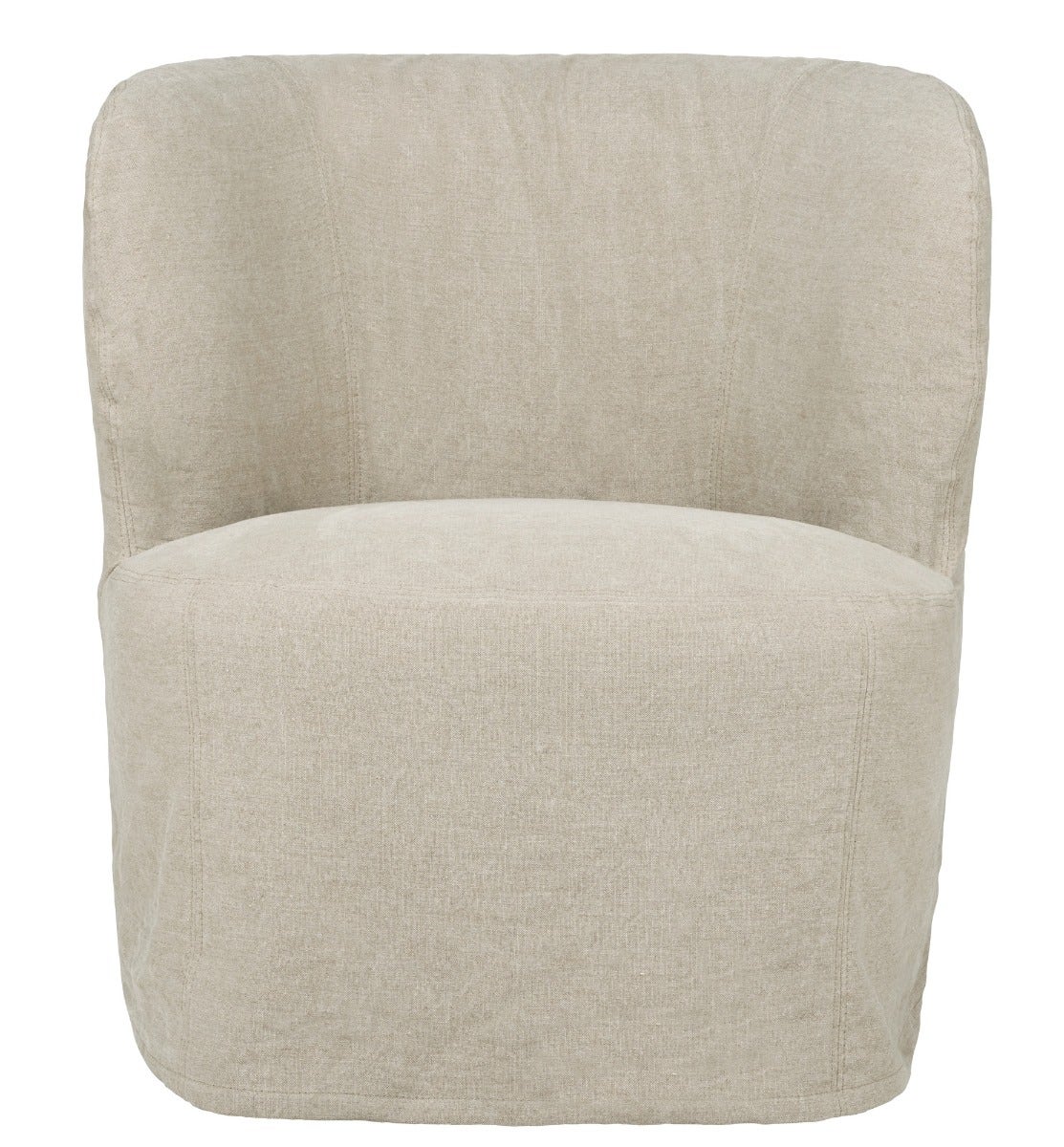GUBI Stay Slipcover Lounge Chair - Fully Upholstered