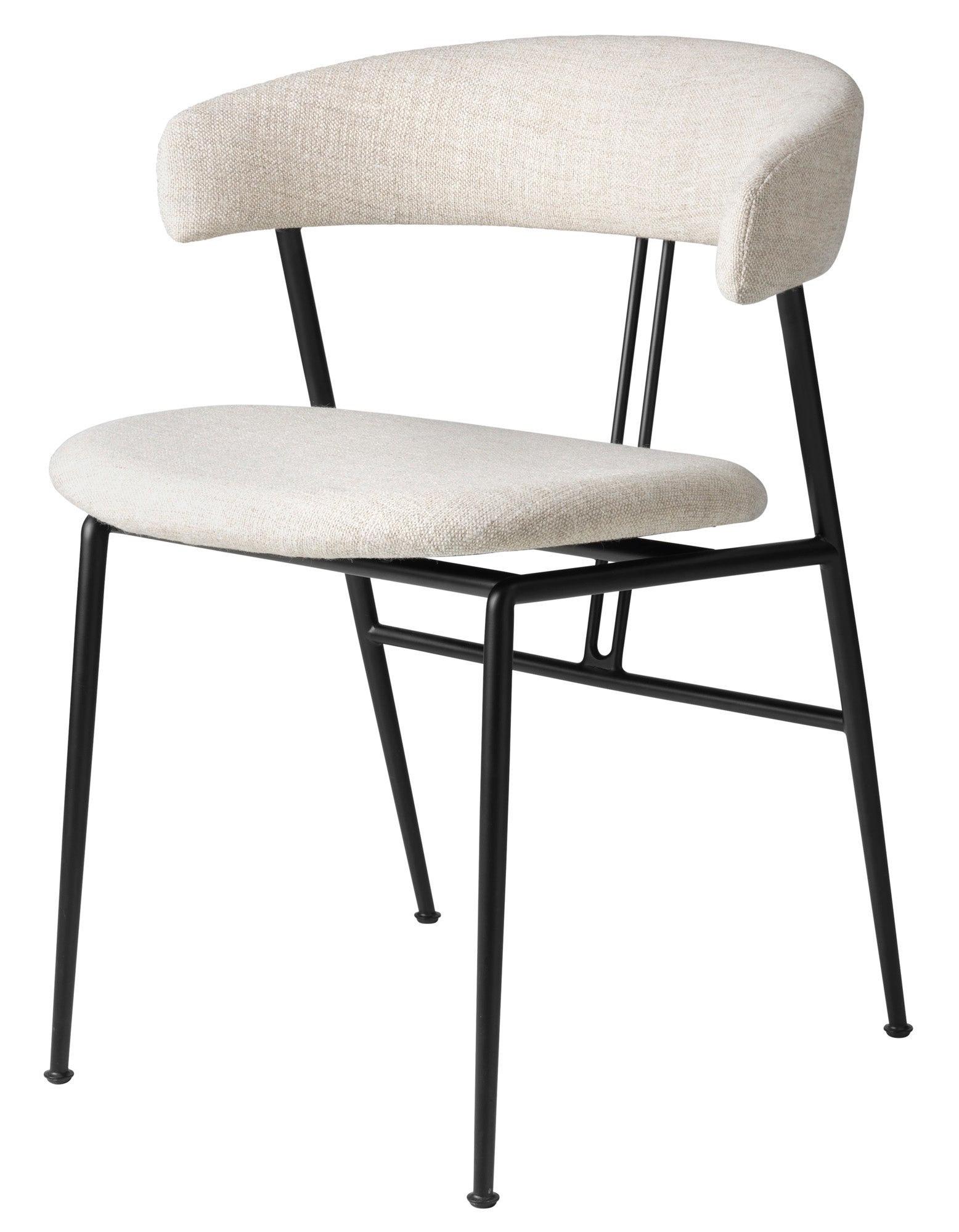 GUBI Violin Dining Chair - Fully Upholstered