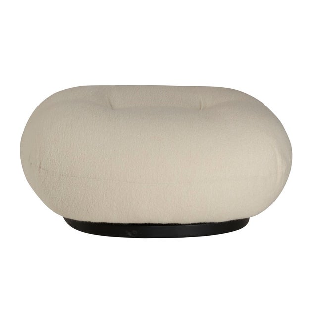 GUBI Pacha Returning Swivel Ottoman - Fully Upholstered