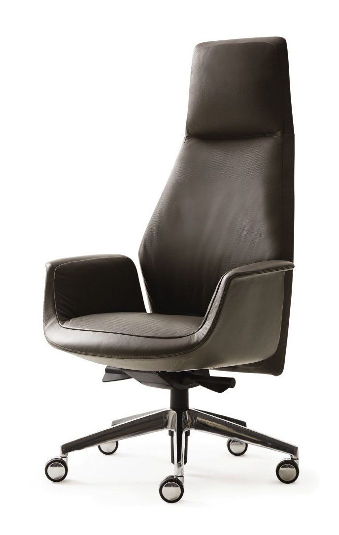 Poltrona Frau Downtown High Back President Chair