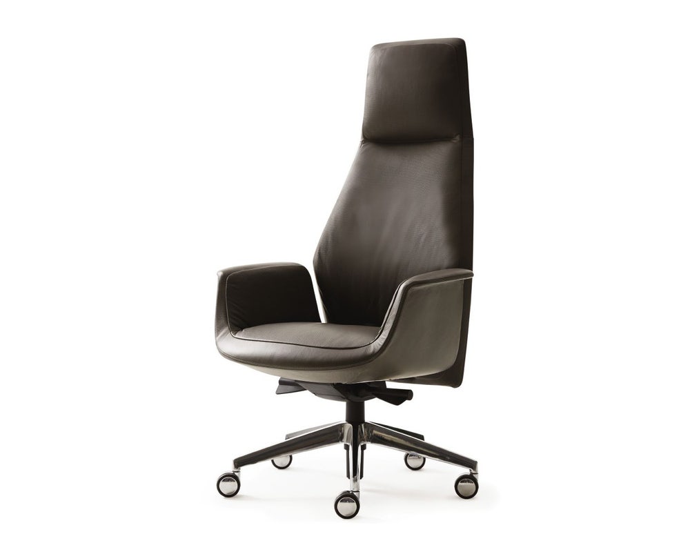 Poltrona Frau Downtown High Back President Chair